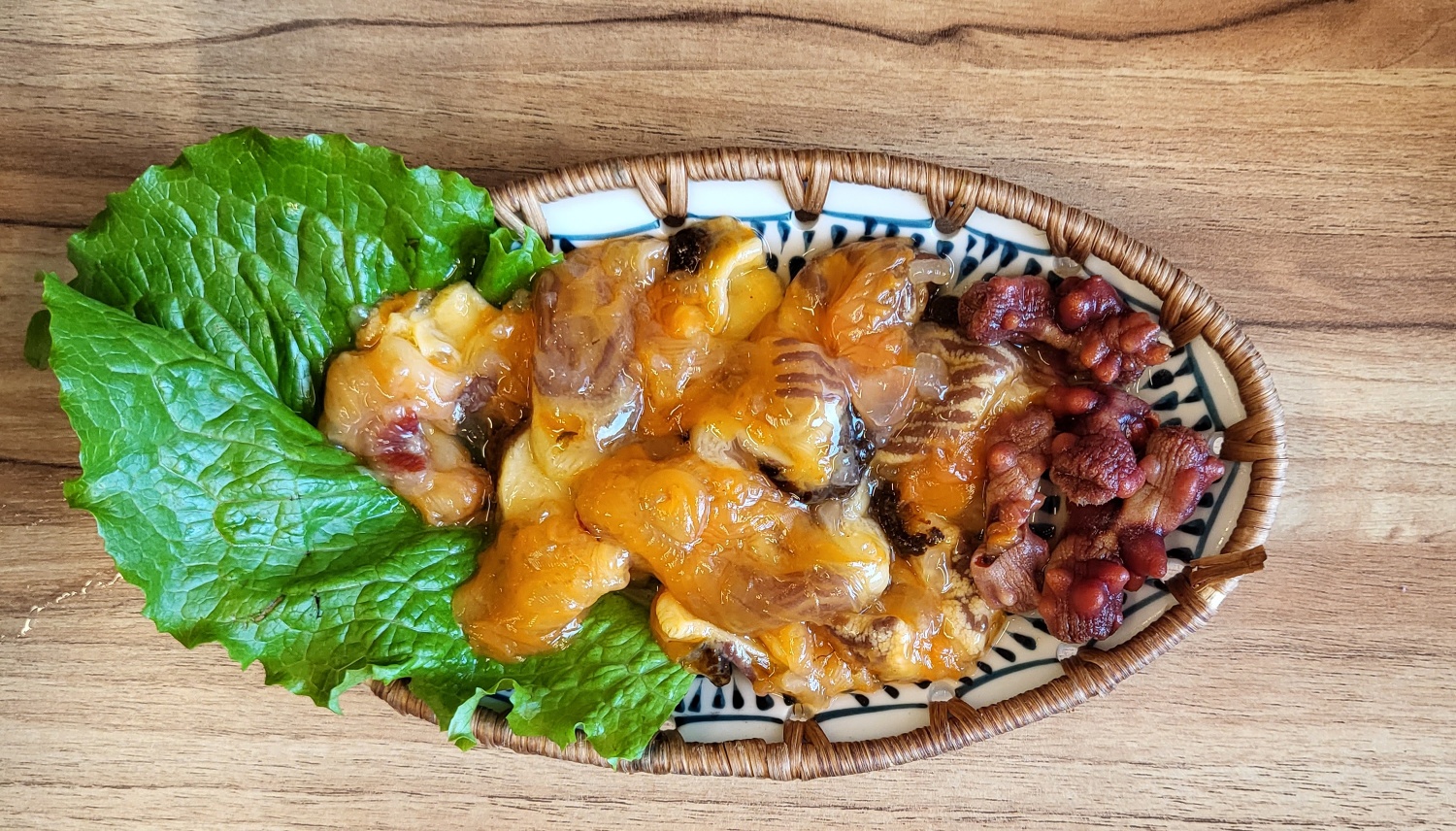 멍게회