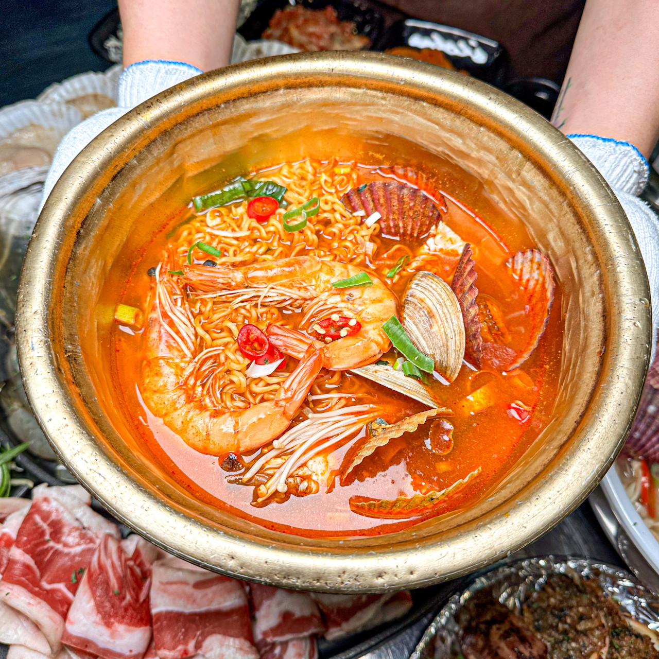 해물라면