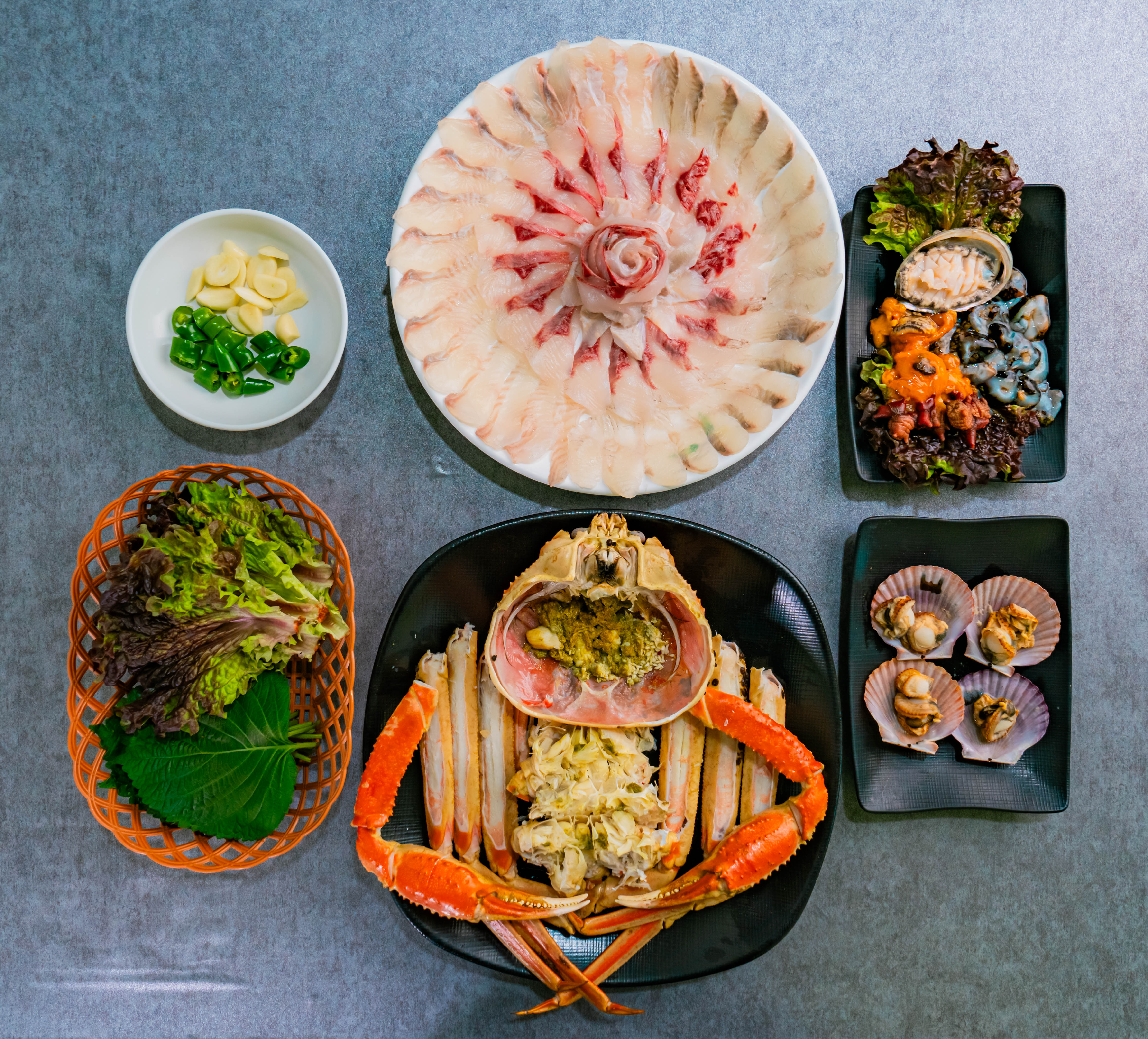 감탄 + 대게