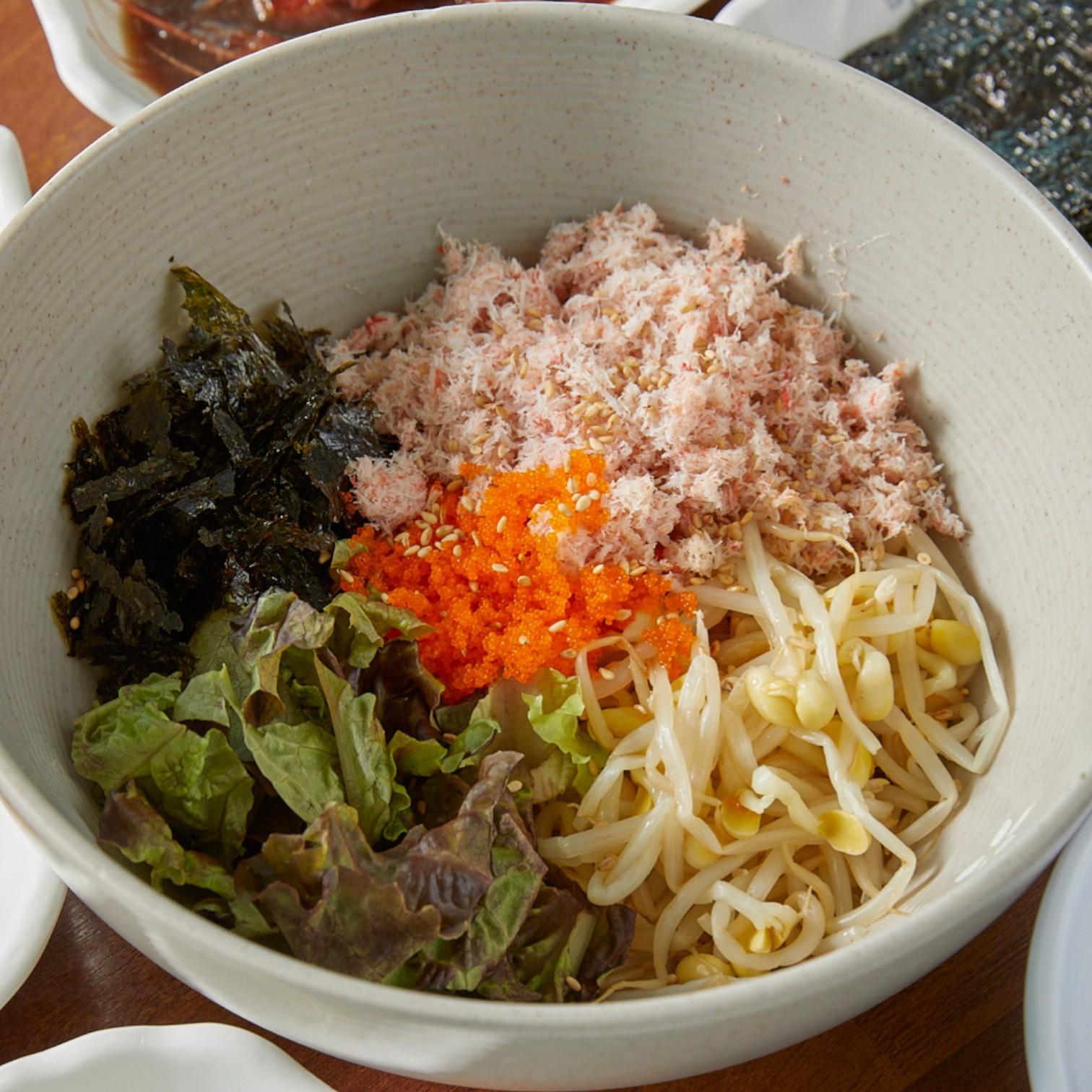 홍게살비빔밥