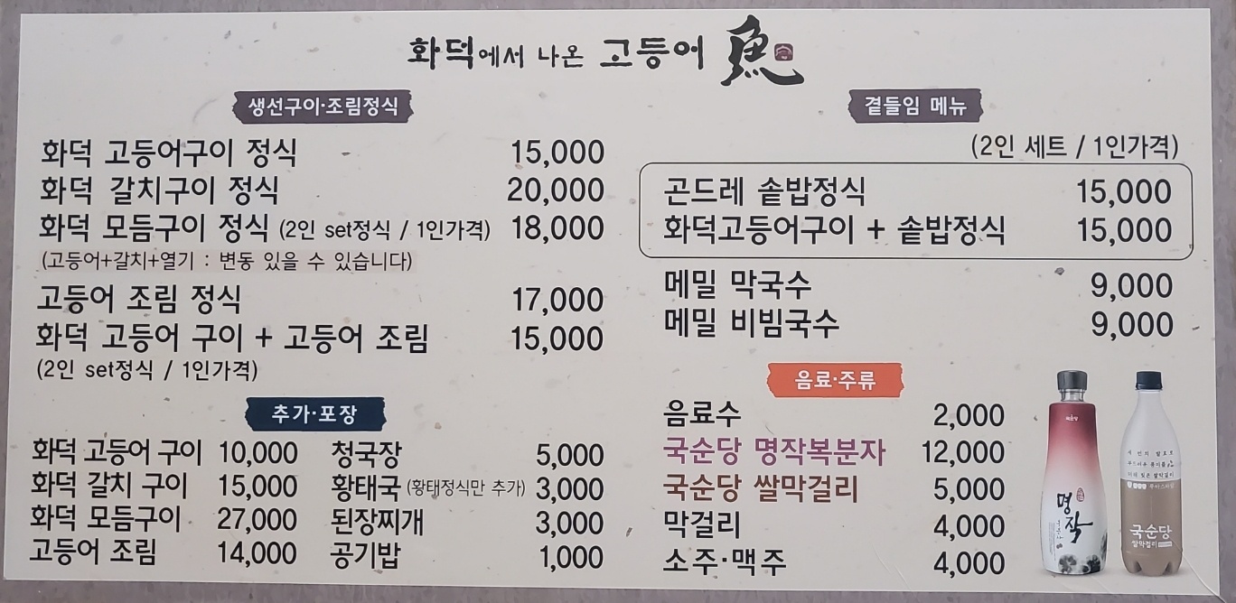 Hwadeokeseo naon godeungeo (화덕에서 나온 고등어) 1
