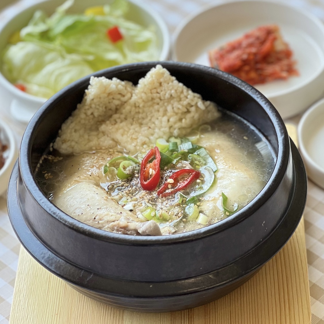 누룽지 닭곰탕