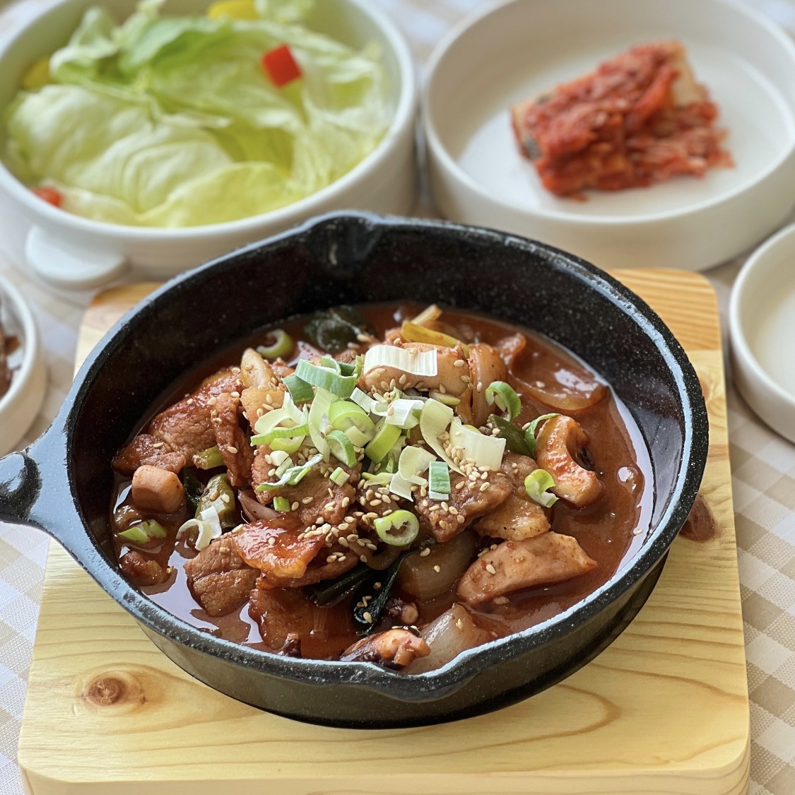 오삼불고기 정식