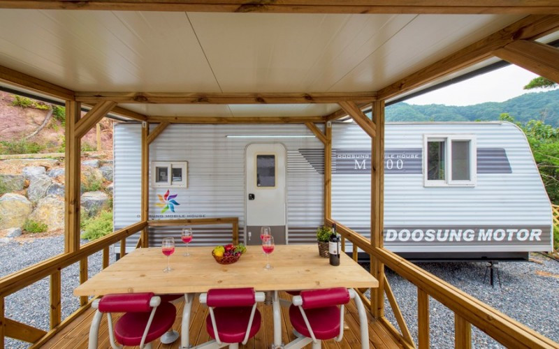 파인카라반캠핑장 이미지