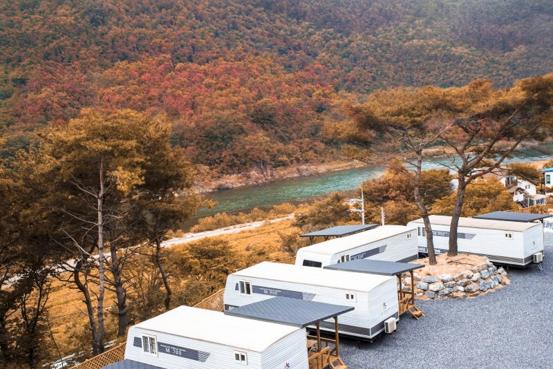 파인카라반캠핑장 이미지