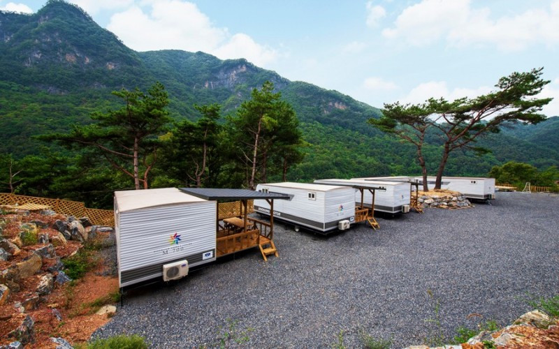 파인카라반캠핑장 이미지