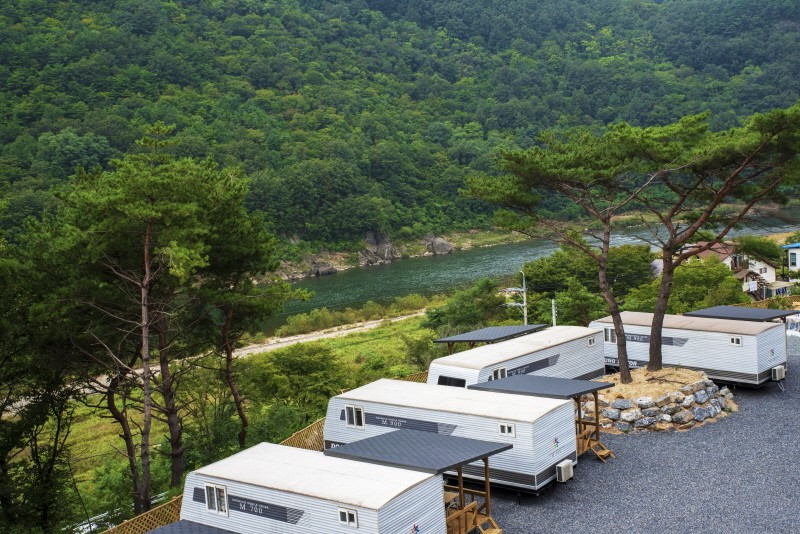 파인카라반캠핑장 이미지