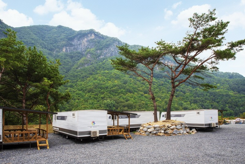 파인카라반캠핑장 이미지