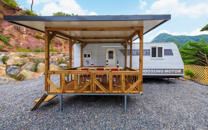 파인카라반캠핑장 이미지