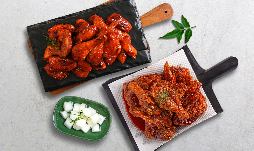 상문이숯불두마리양념치킨 사진 2
