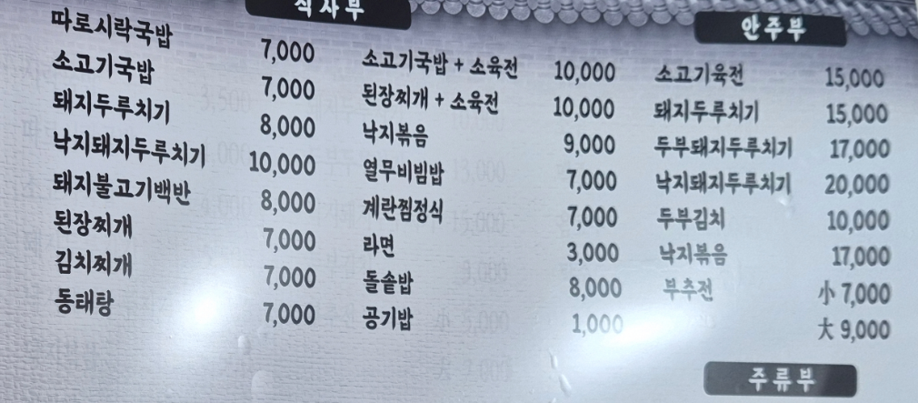 시소식당 대표 사진