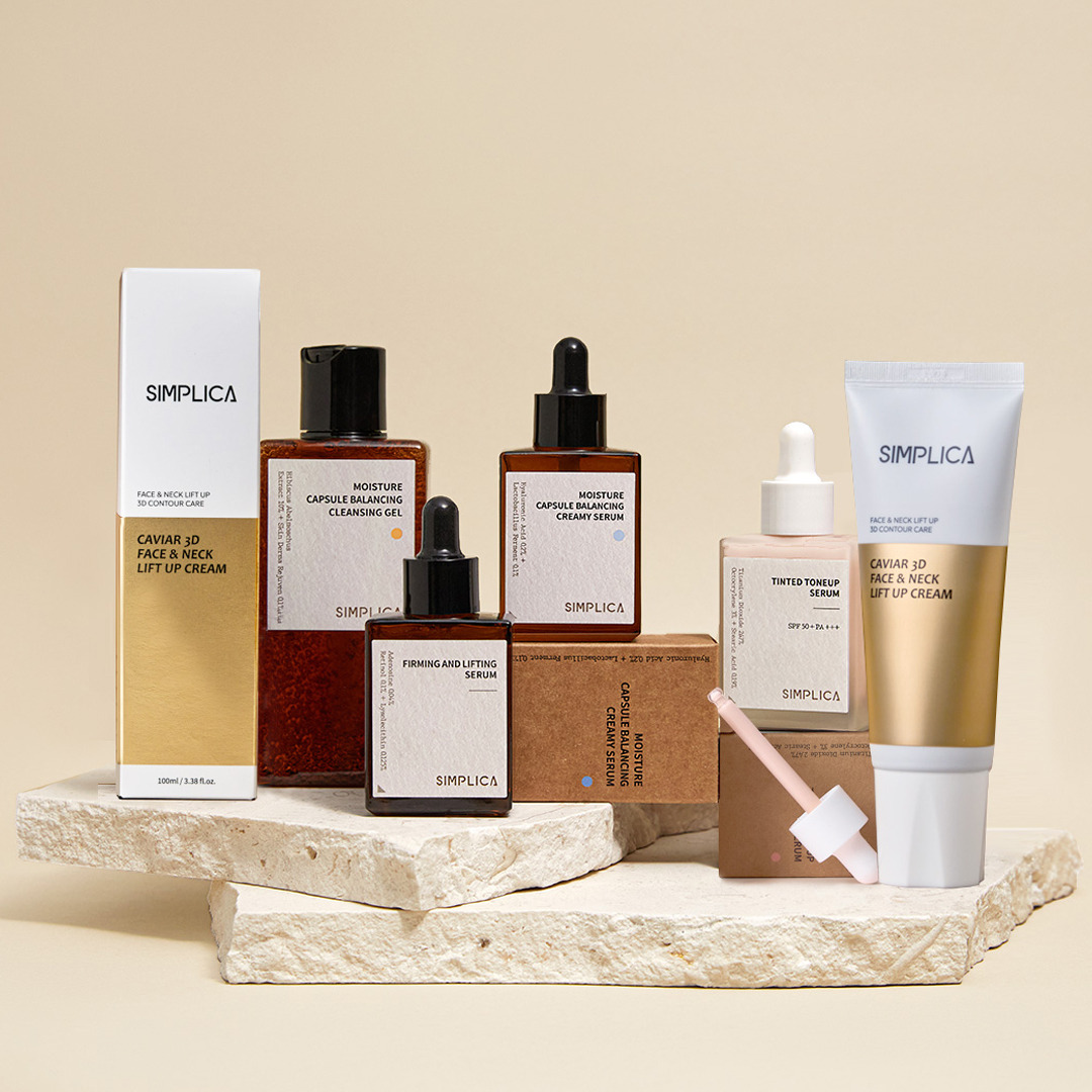 심플리카 캐비어 3D 페이스,넥크림