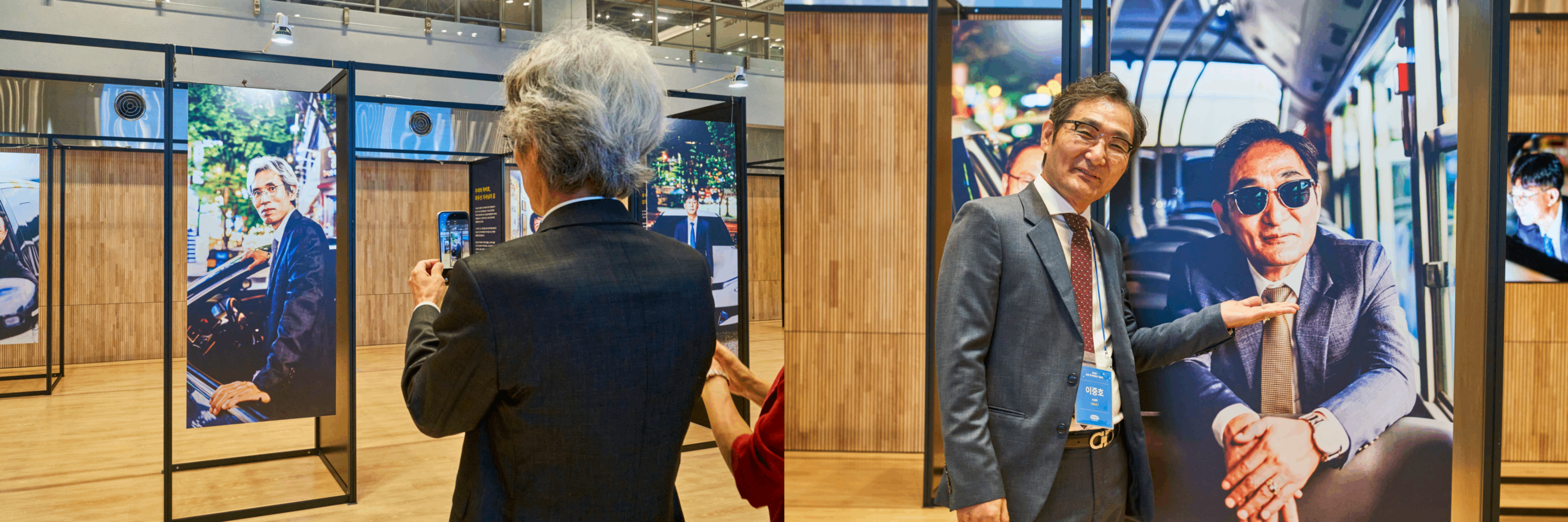 히어로즈분들이 삼삼오오 모여 서로의 사연을 감상하고 있습니다.